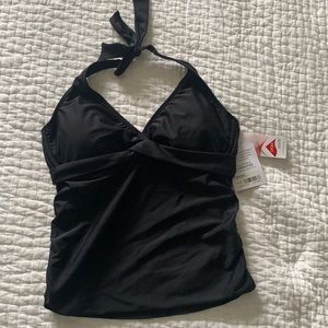 Athleta Tara Halter Swim Tank 36D/DD